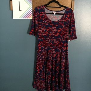 NWT L LuLaRoe Nicole dress